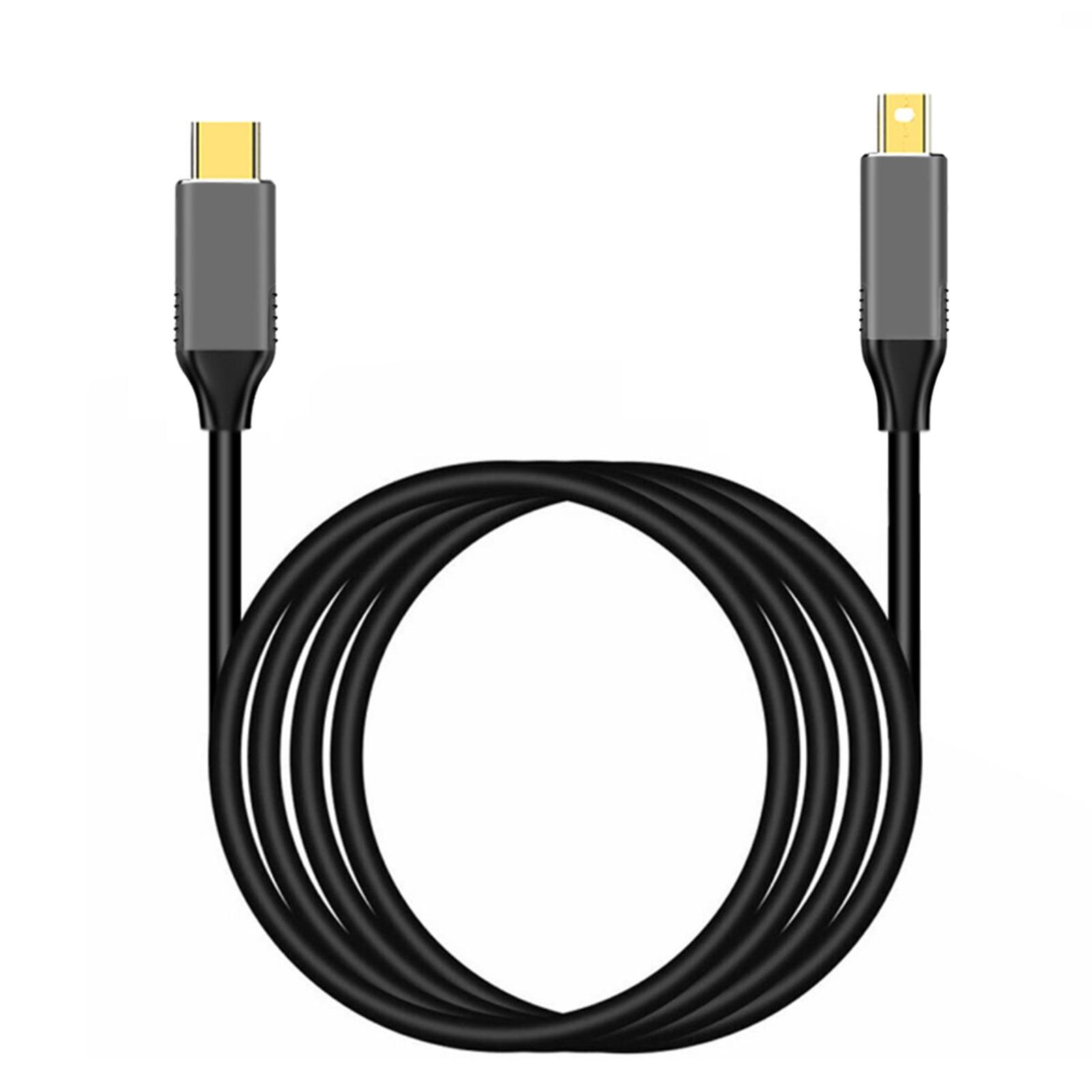 USBC-̴ ÷ Ʈ ̺ 6 Ʈ USB Ÿ C Ʈ 3-̴ DP ڵ 4k ǿ ޴ ̺